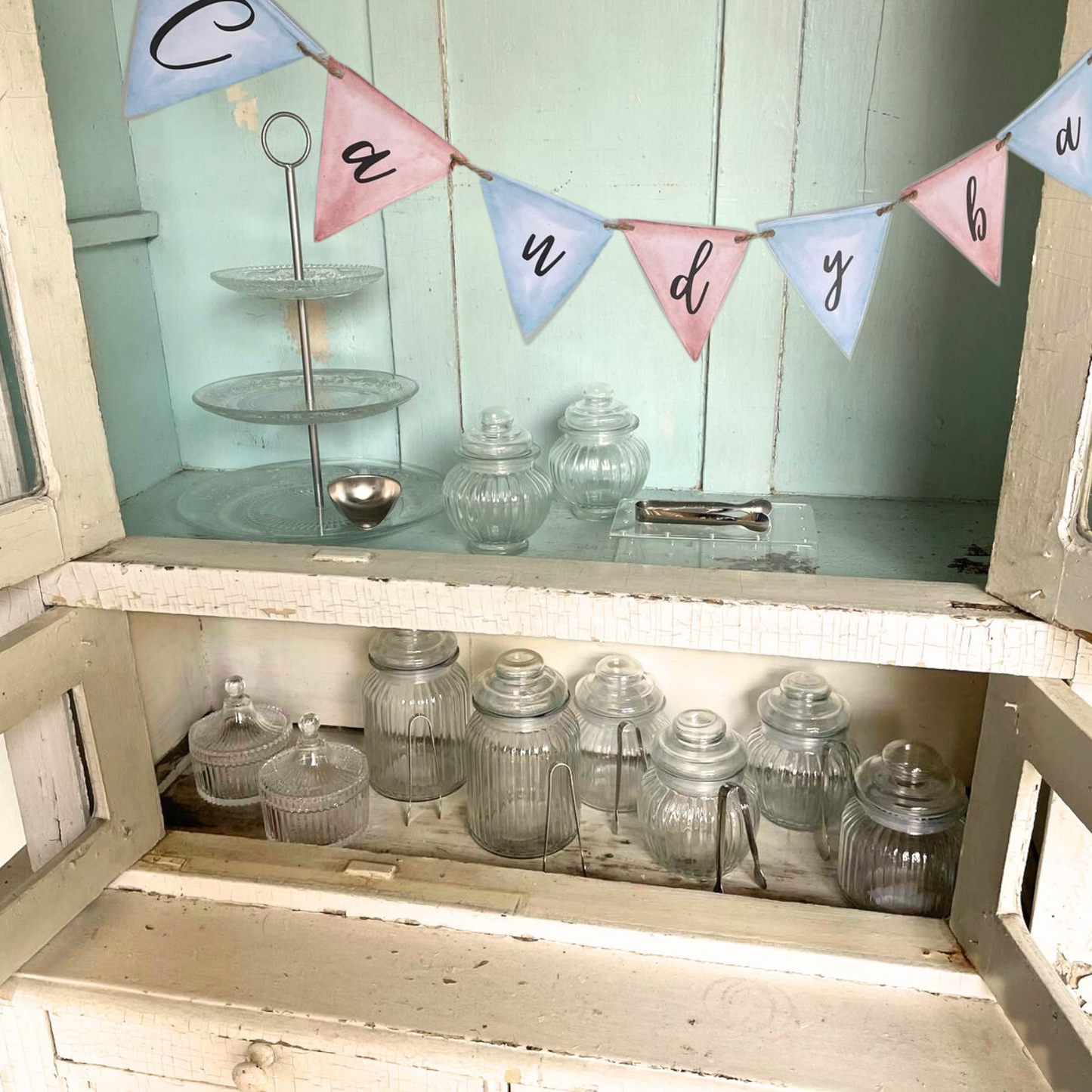 Candybar-Glasgefäß-Set M