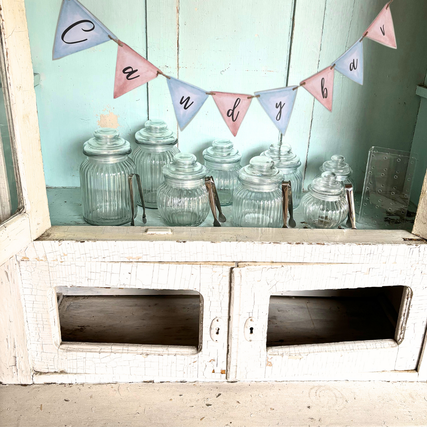 Candybar-Glasgefäß-Set S