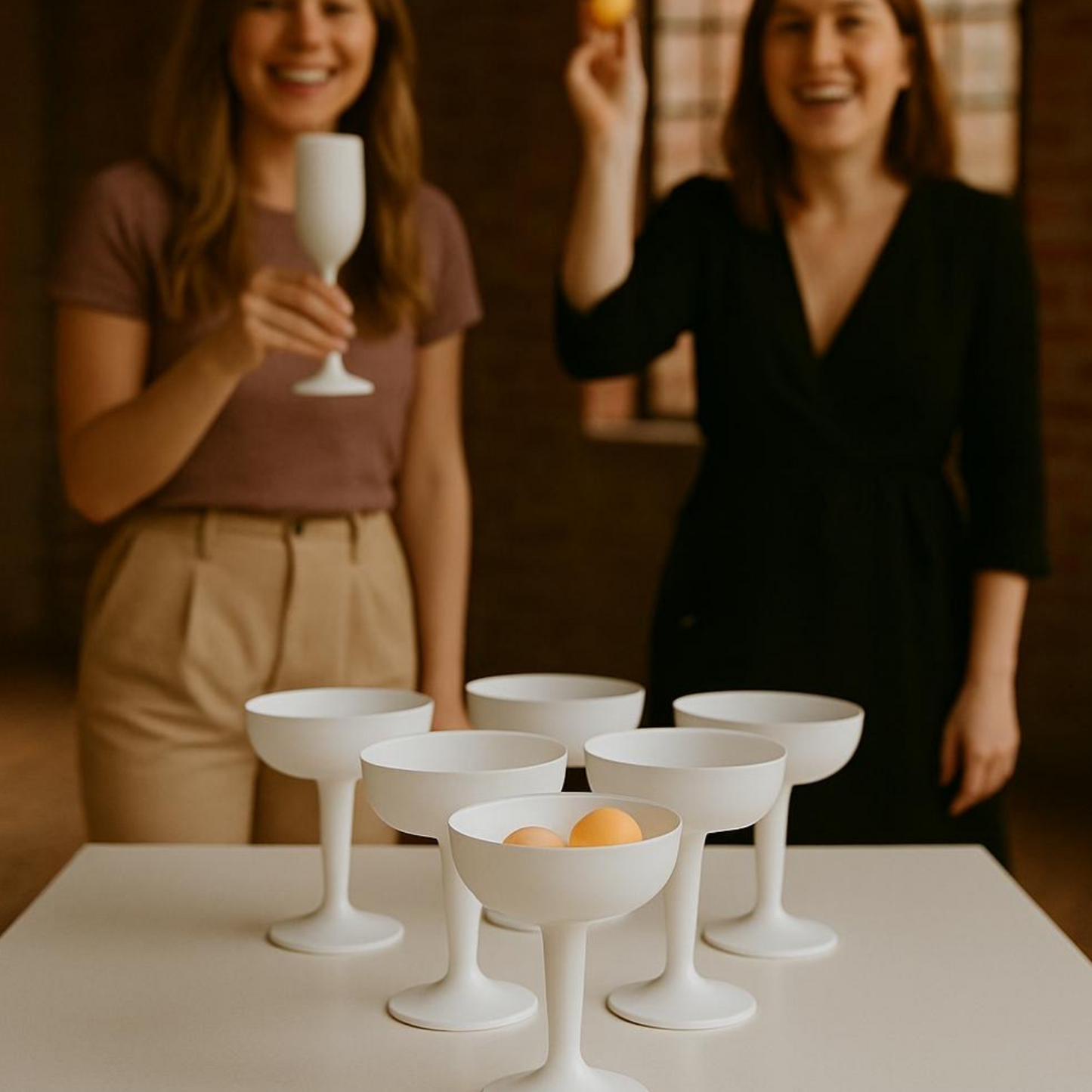 Prosecco Pong Set – 18-teilig