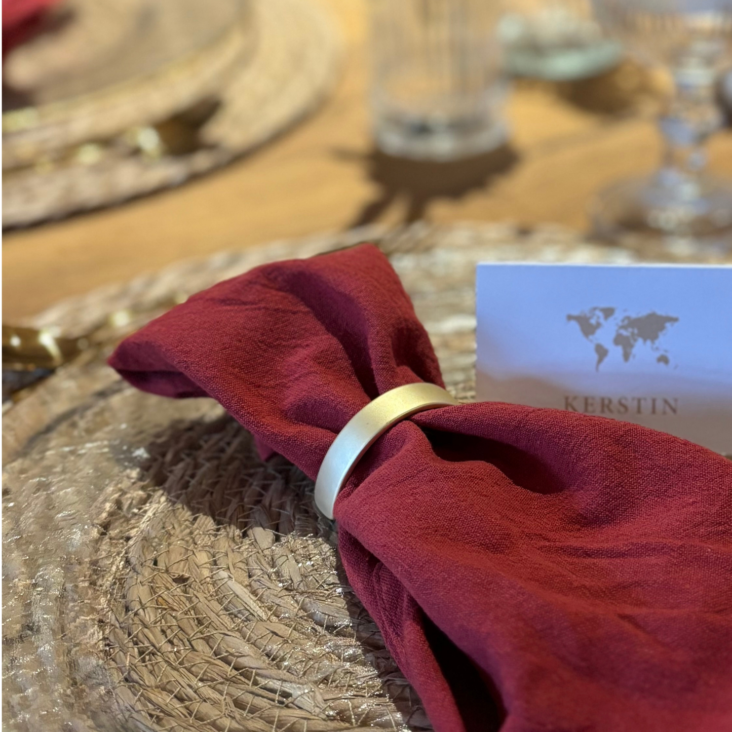 Serviettenring- Gold