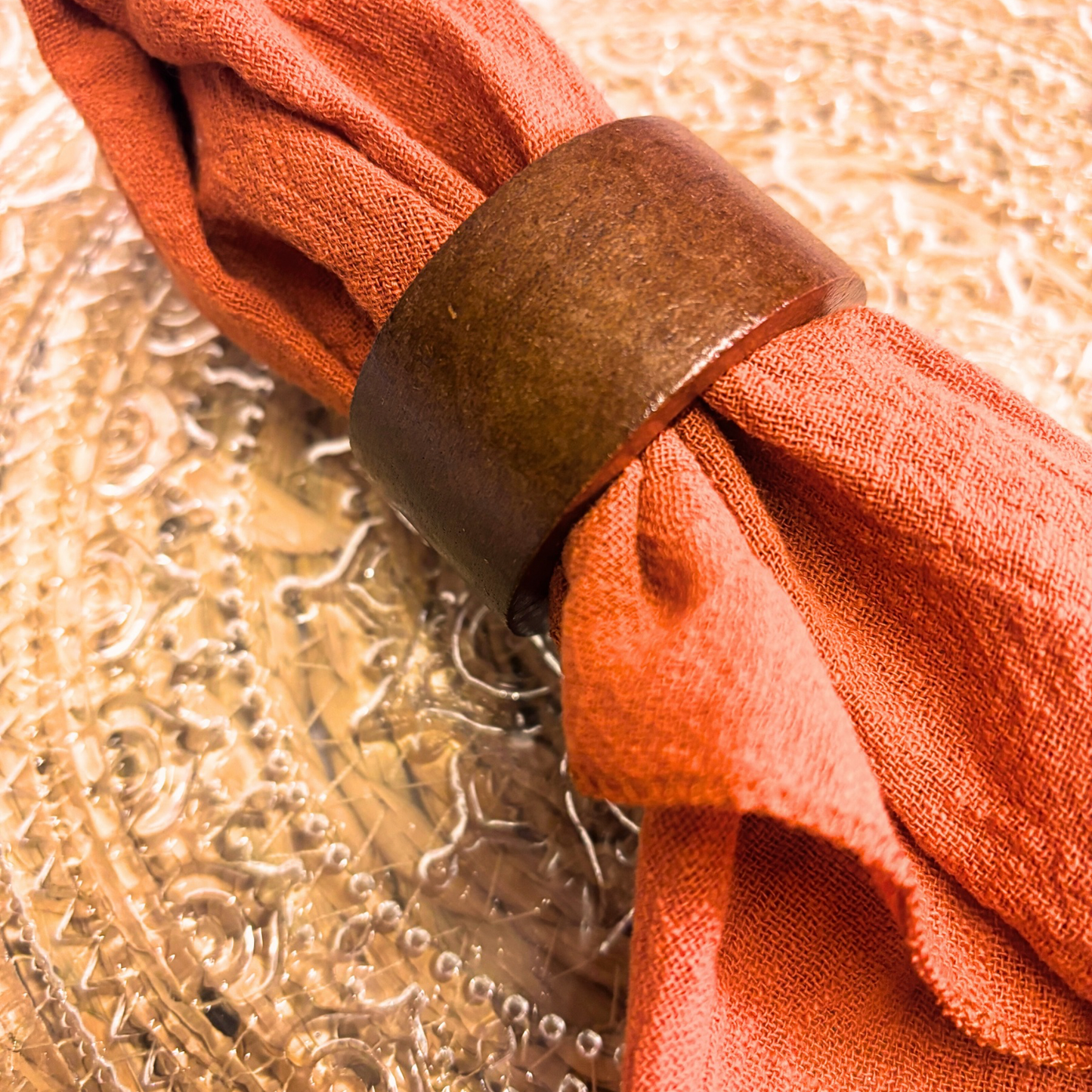 Serviettenring- Holz