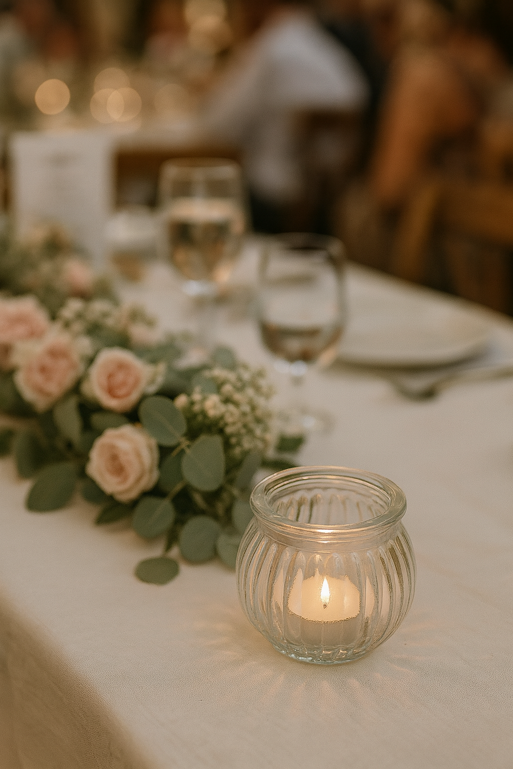 Teelichthalter - Durchsichtig