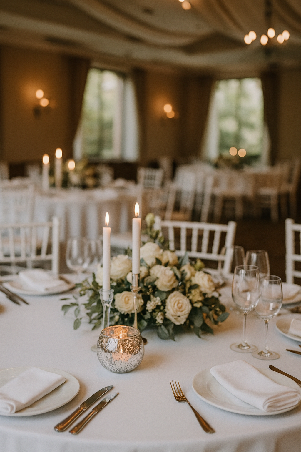 Teelichthalter - Silber