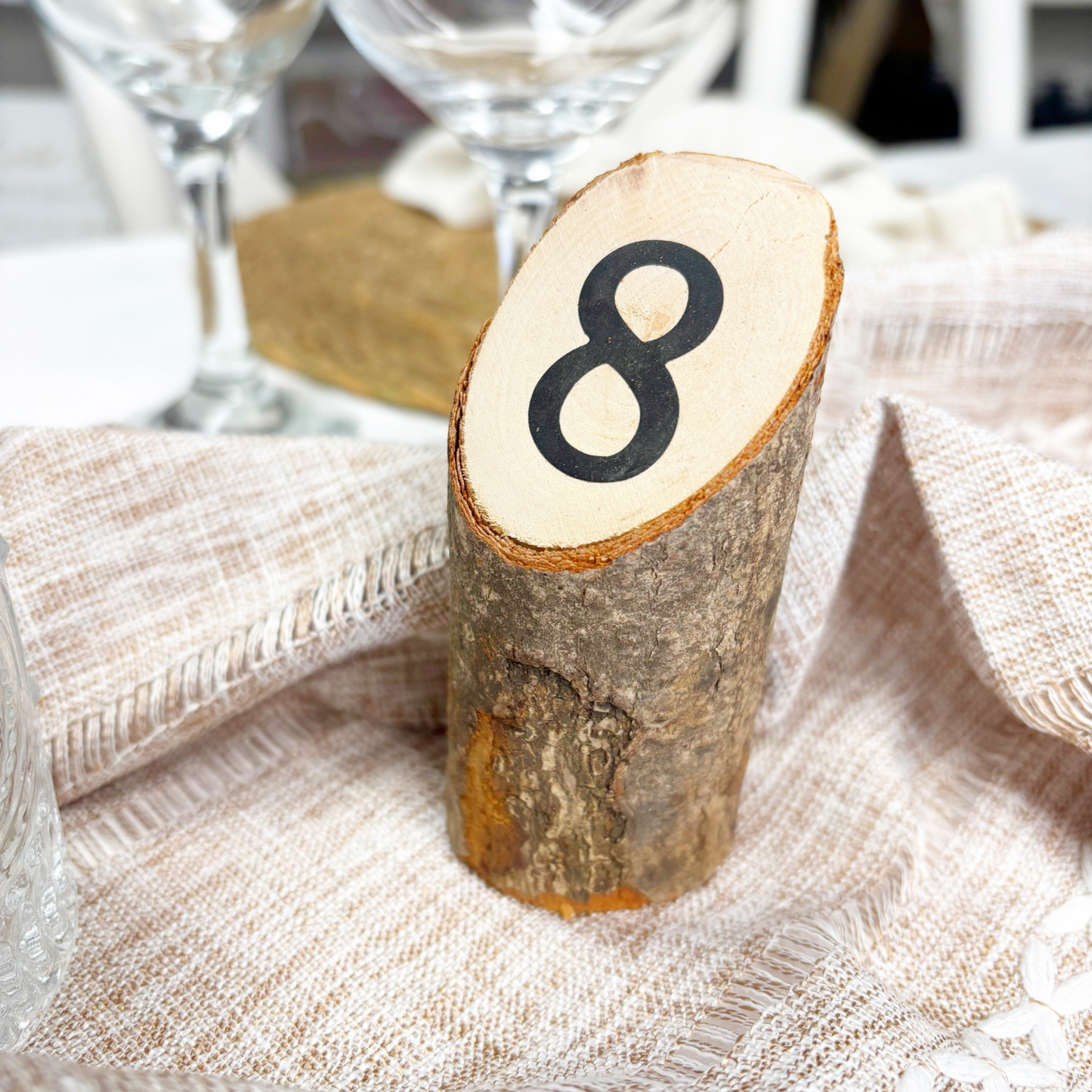 Tischnummer-Holz