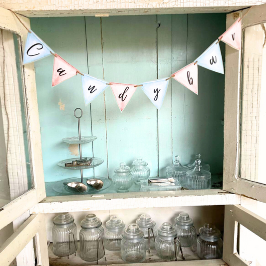 Candybar-Glasgefäß-Set L
