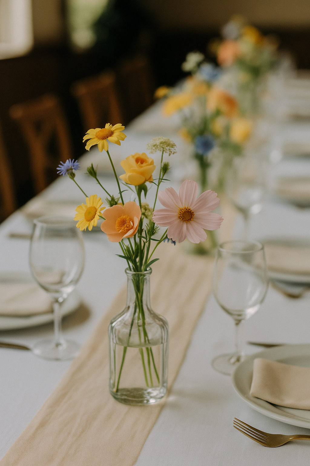 Vintage Vase - Rillen