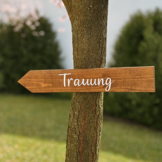 Wegweiser-Trauung