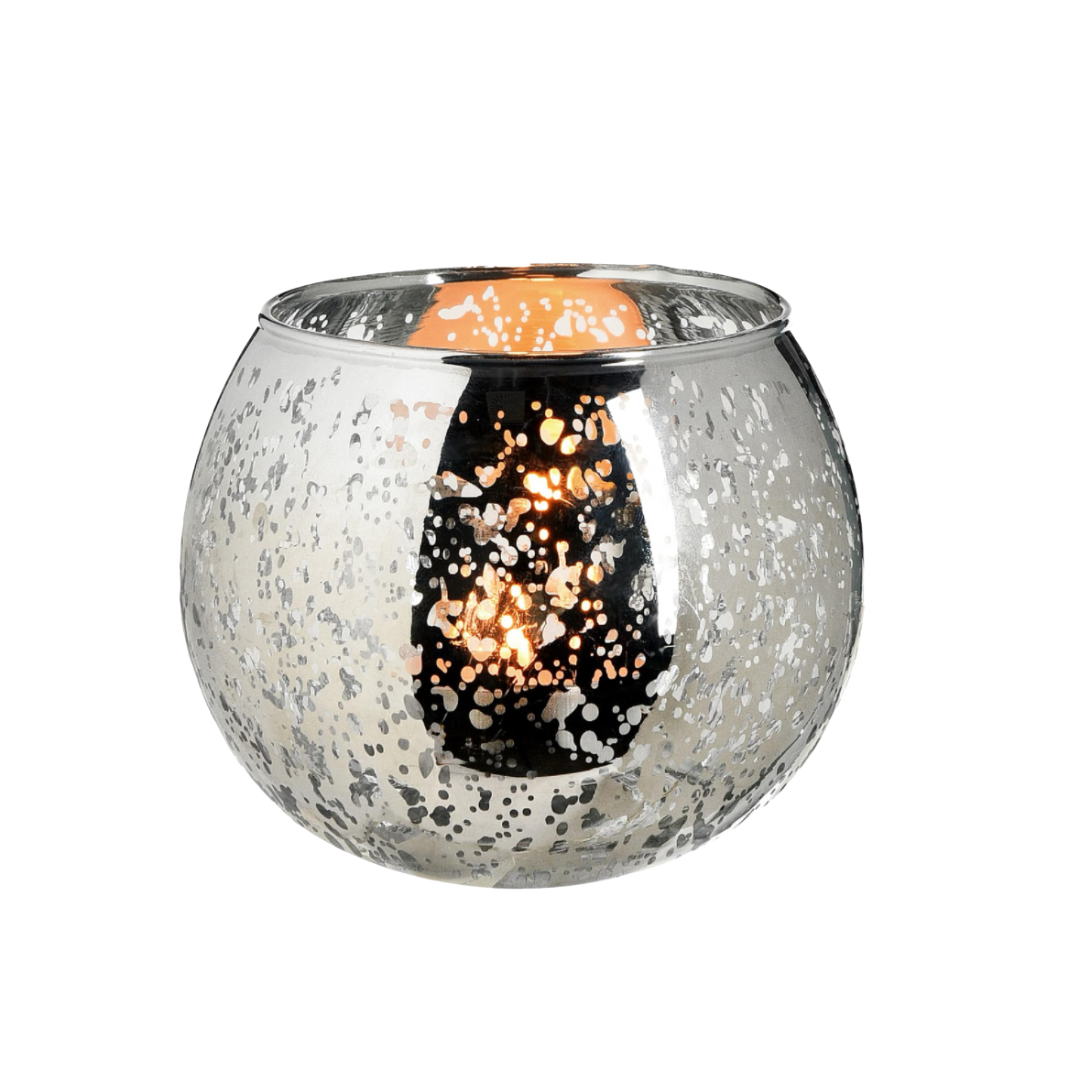 Teelichthalter - Silber